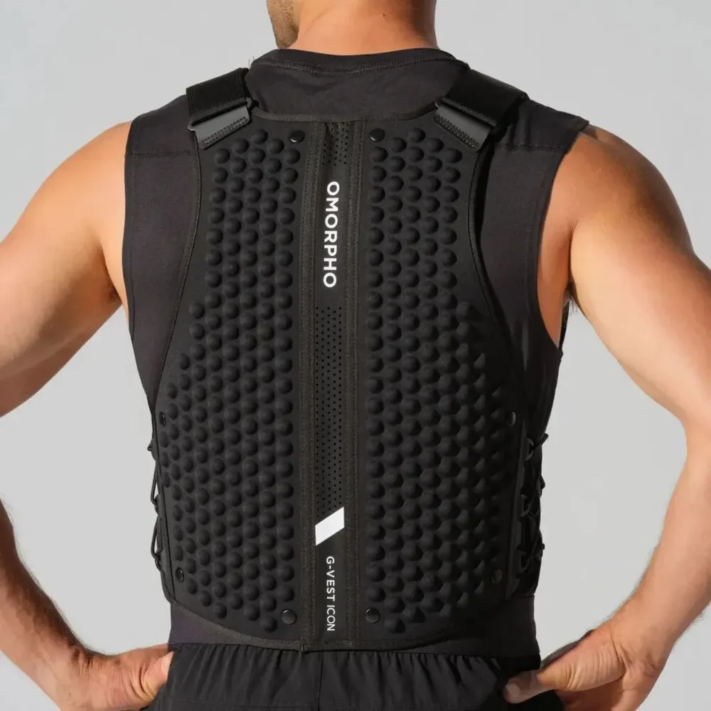 *Brand New* Omorpho Black Men's G-Vest Icon S-M w/ 10 lbs G-Pack Set